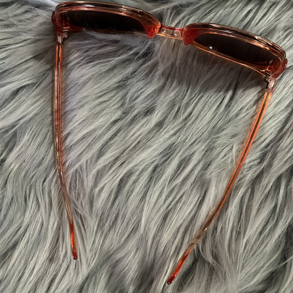 Circus Sunglasses Alien Pink Translucent Iridesce… - image 6